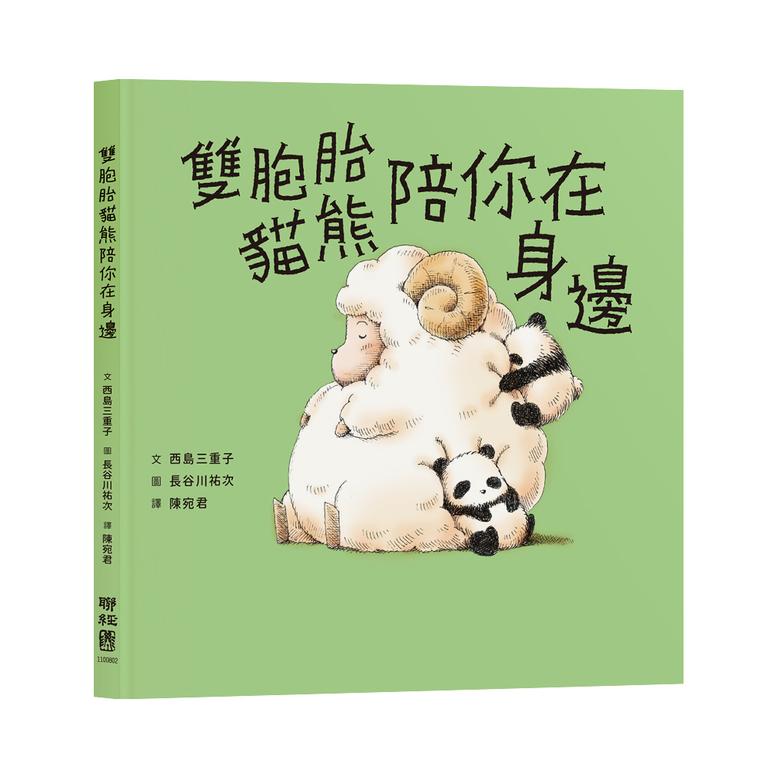 雙胞胎貓熊陪你在身邊